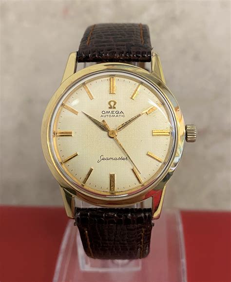 omega seamaster gold 1960s|omega seamaster vintage 1960.